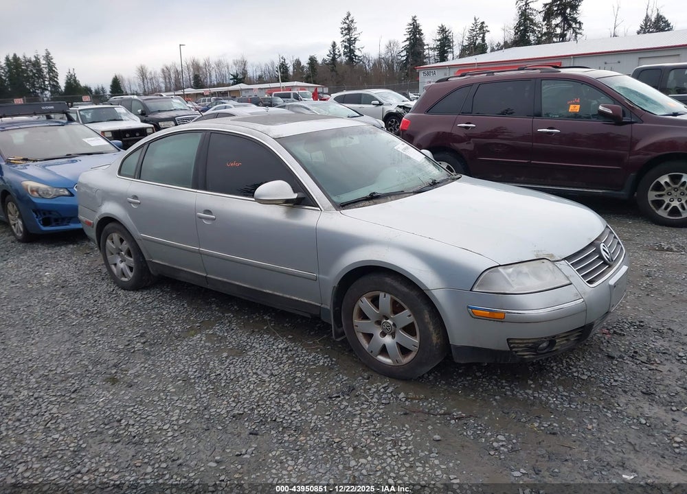 2005 VOLKSWAGEN PASSAT GLS TDI VIN: WVWAE63B25E032755