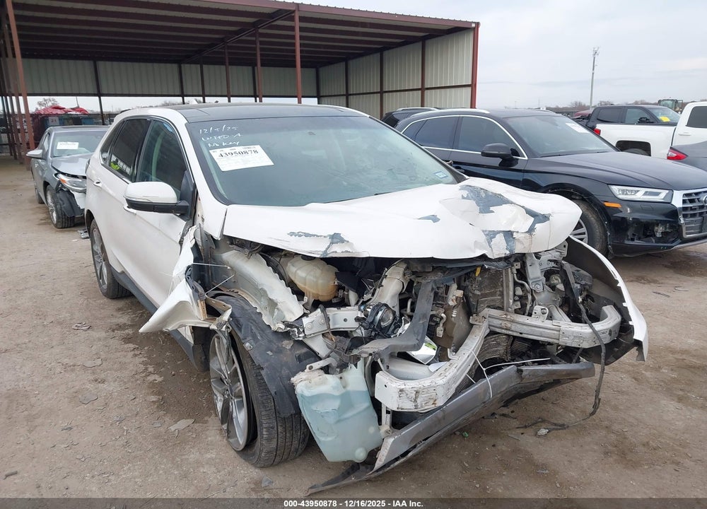 2015 FORD EDGE TITANIUM VIN: 2FMTK3K96FBB73125