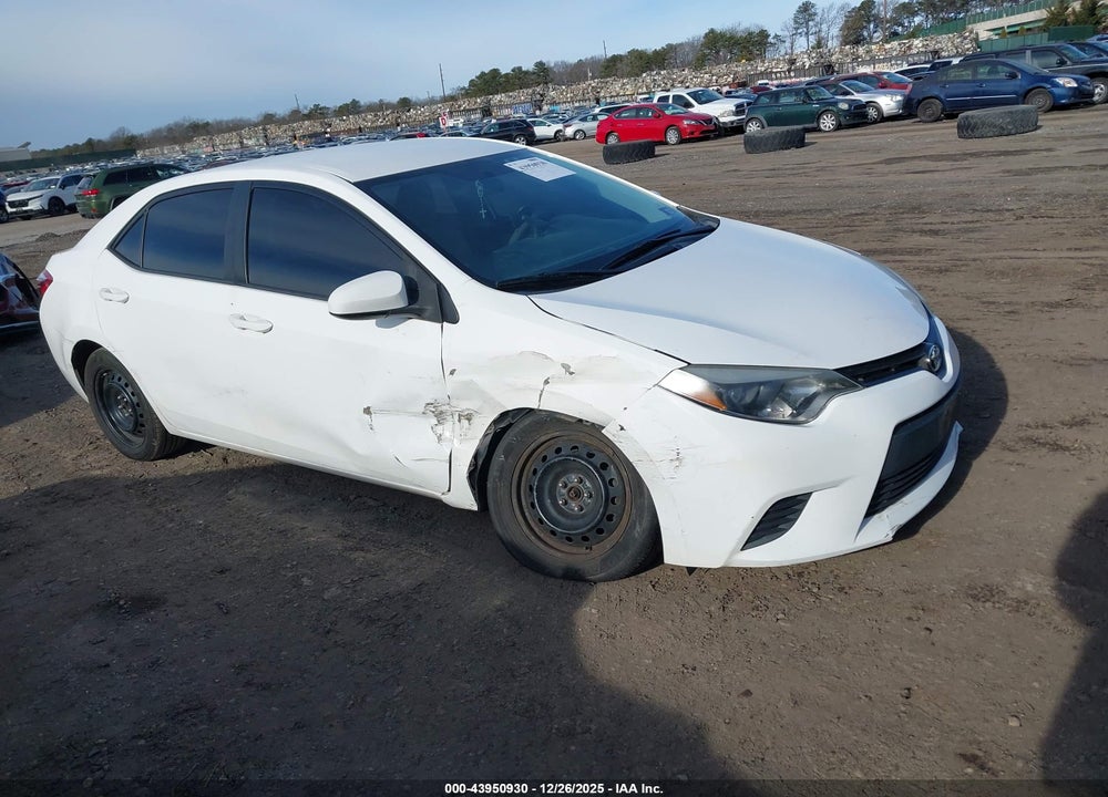2014 TOYOTA COROLLA LE VIN: 2T1BURHE7EC008093