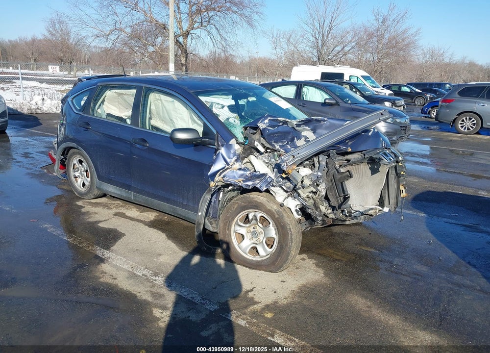 2013 HONDA CR-V LX VIN: 2HKRM4H39DH639018