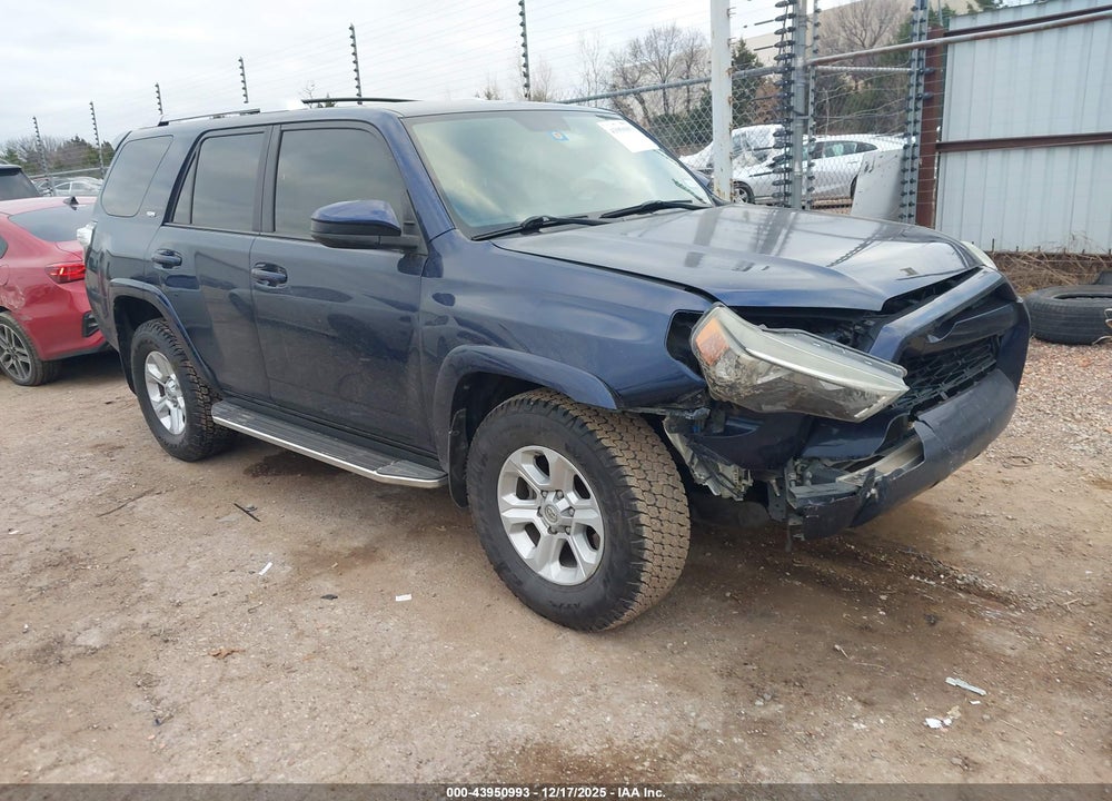 2016 TOYOTA 4RUNNER SR5 VIN: JTEZU5JR7G5143090