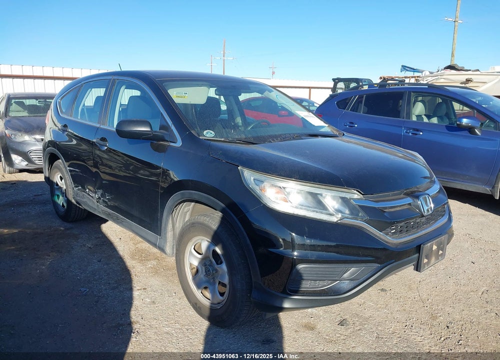 2015 HONDA CR-V LX VIN: 3CZRM3H36FG705878