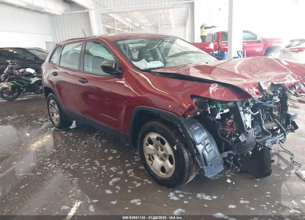 2017 JEEP CHEROKEE SPORT 4X4 VIN: 1C4PJMAB4HW619003