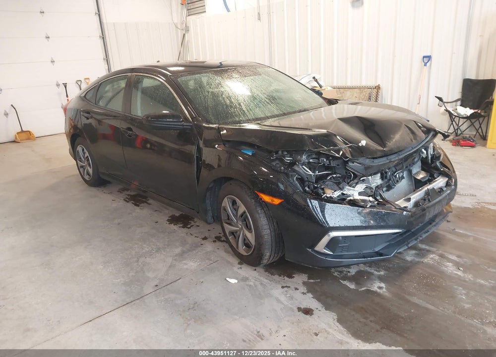 2019 HONDA CIVIC LX VIN: 2HGFC2F62KH580134