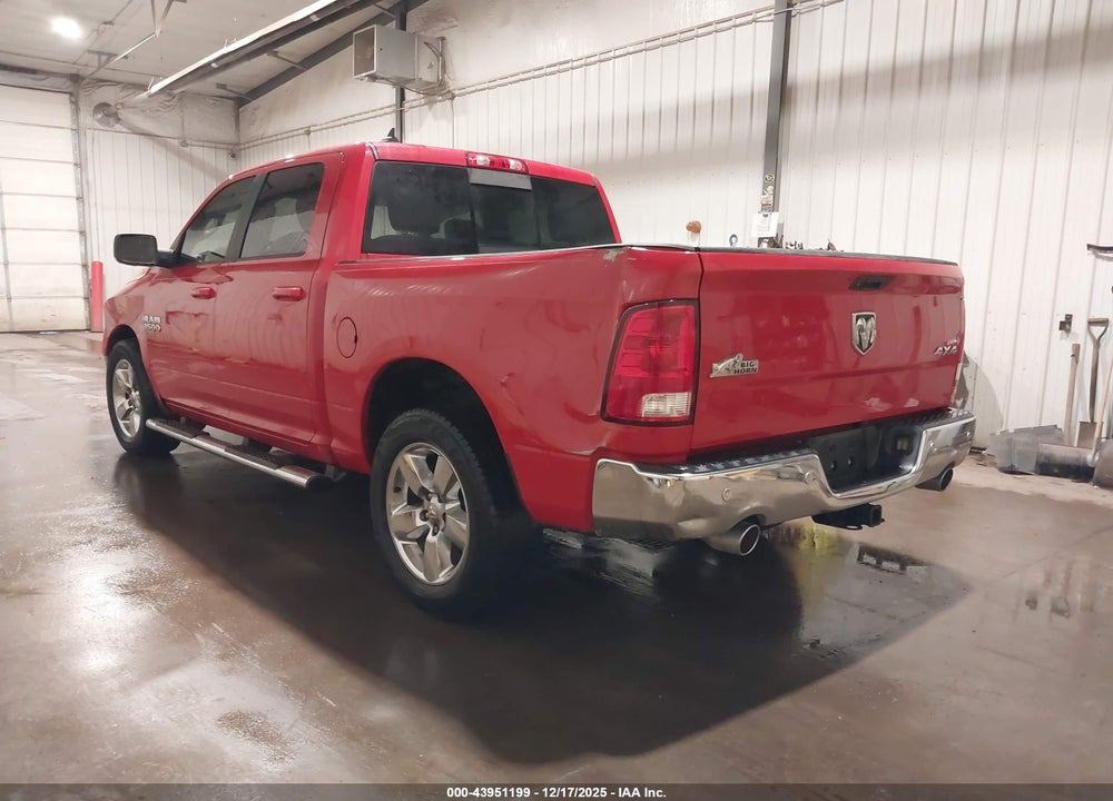 2019 RAM 1500 CLASSIC BIG HORN  4X4 5'7 BOX VIN: 1C6RR7LT3KS557222