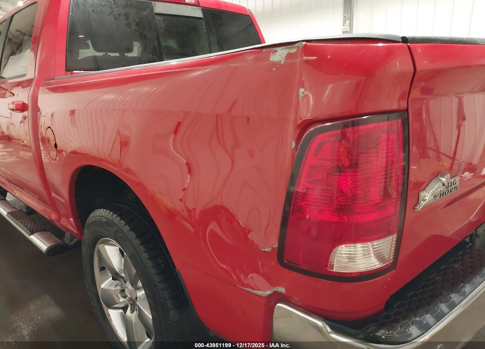 2019 RAM 1500 CLASSIC BIG HORN  4X4 5'7 BOX VIN: 1C6RR7LT3KS557222