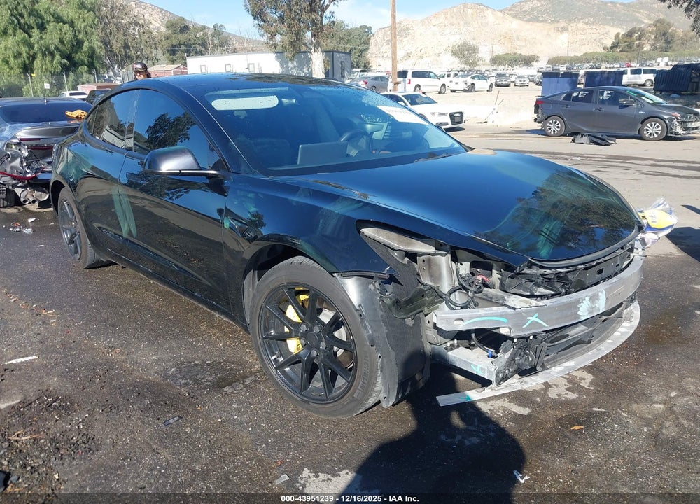 2022 TESLA MODEL 3 REAR-WHEEL DRIVE VIN: 5YJ3E1EA9NF323462