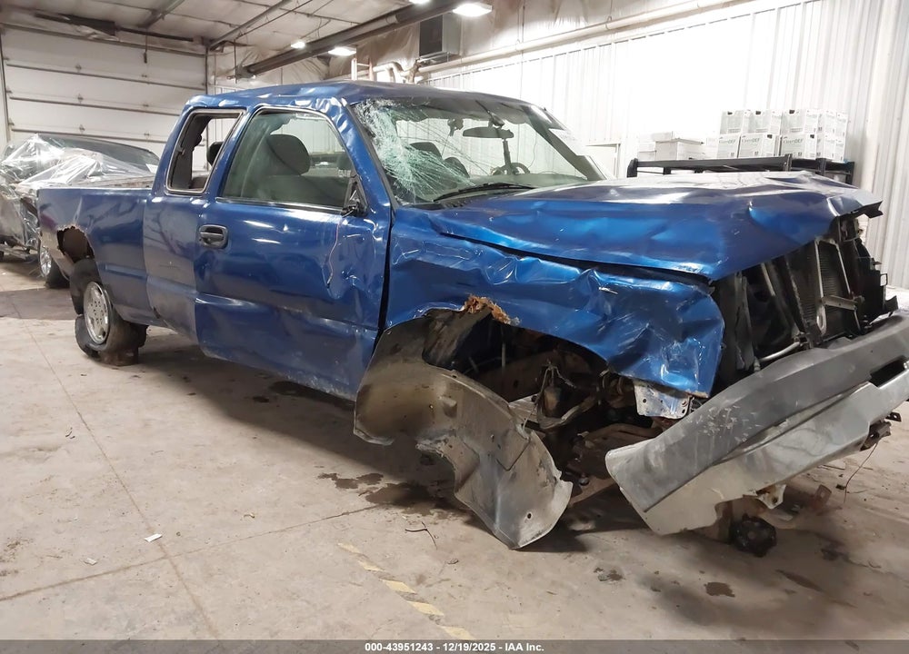 2003 CHEVROLET SILVERADO 1500 LS VIN: 1GCEK19V03E257641