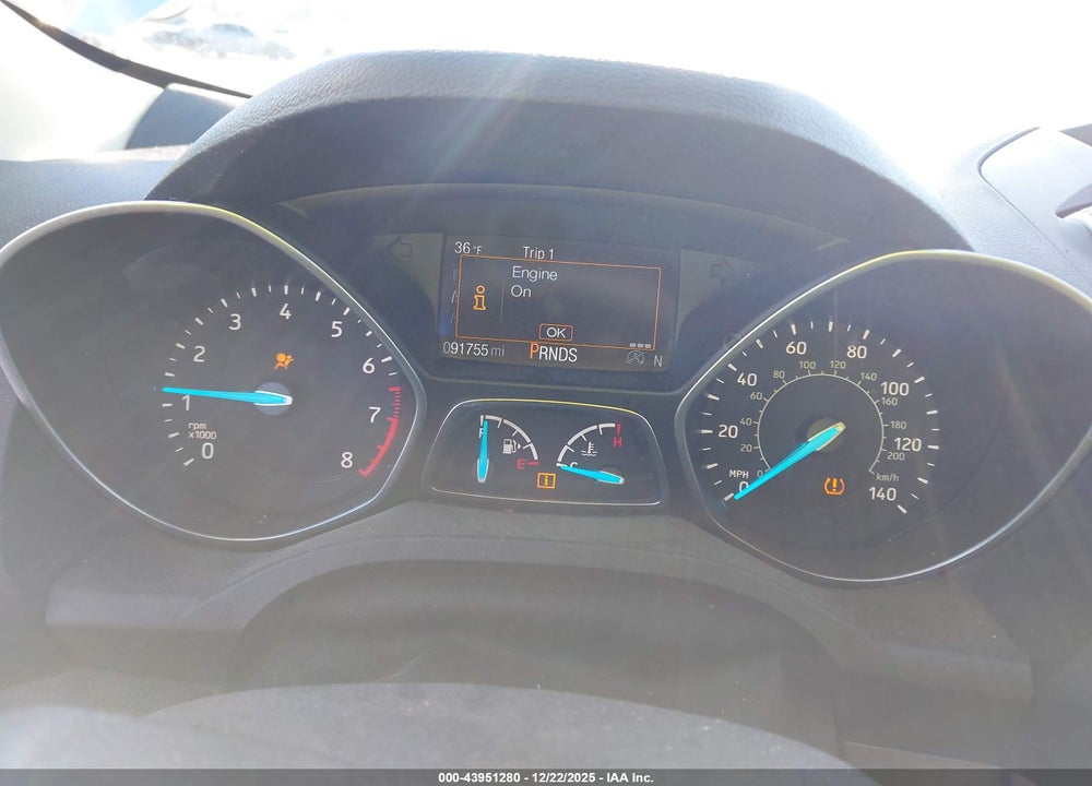 2017 FORD ESCAPE SE VIN: 1FMCU0GD1HUE86926