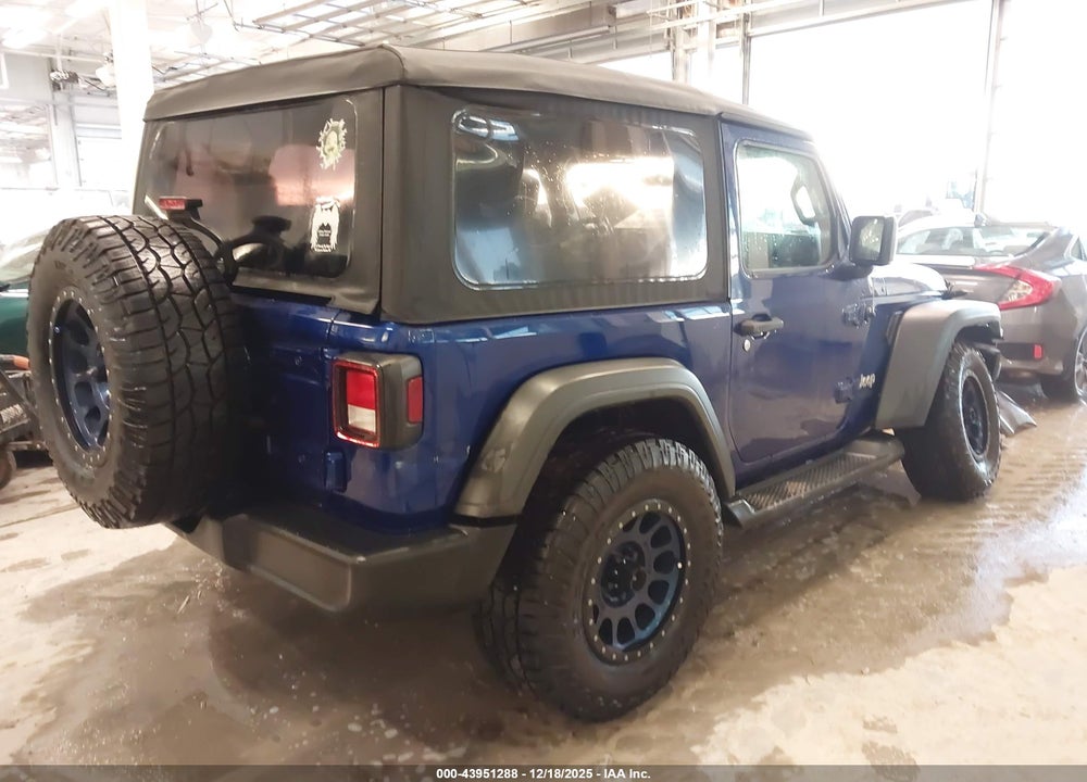 2018 JEEP WRANGLER SPORT S 4X4 VIN: 1C4GJXAG9JW291287