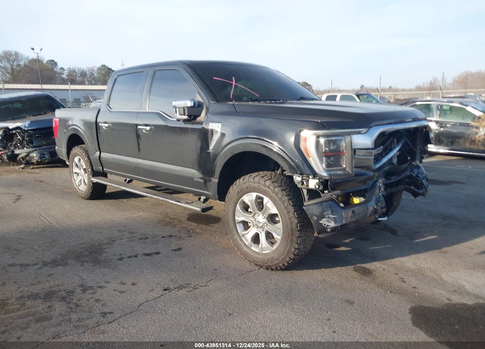 2022 FORD F-150 PLATINUM VIN: 1FTFW1E53NFB87144