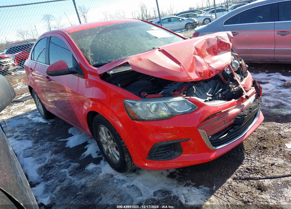 2017 CHEVROLET SONIC LT AUTO VIN: 1G1JD5SH7H4102997