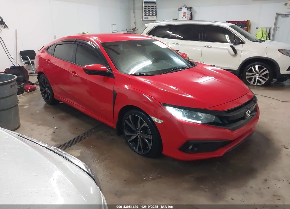 2019 HONDA CIVIC SPORT VIN: 2HGFC2F8XKH518806