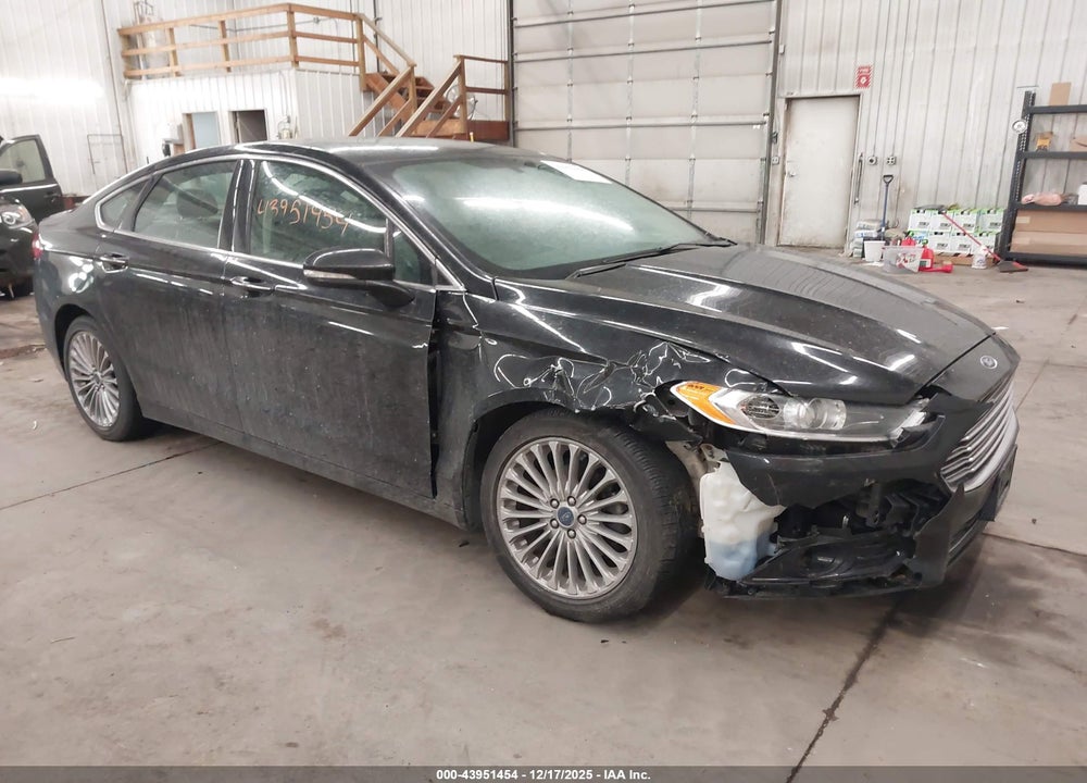 2016 FORD FUSION TITANIUM VIN: 3FA6P0K96GR124274