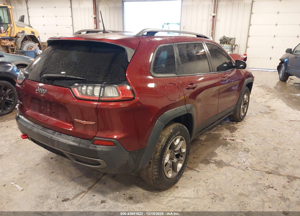 2019 JEEP CHEROKEE TRAILHAWK 4X4 VIN: 1C4PJMBX4KD341541
