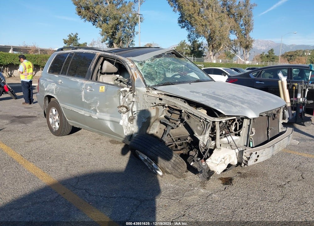 2003 TOYOTA HIGHLANDER V6 VIN: JTEGF21A230097038