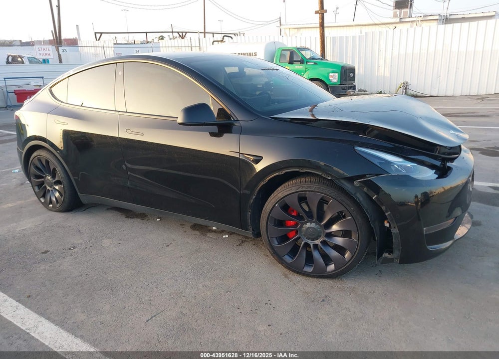 2021 TESLA MODEL Y PERFORMANCE DUAL MOTOR ALL-WHEEL DRIVE VIN: 5YJYGDEF0MF215839