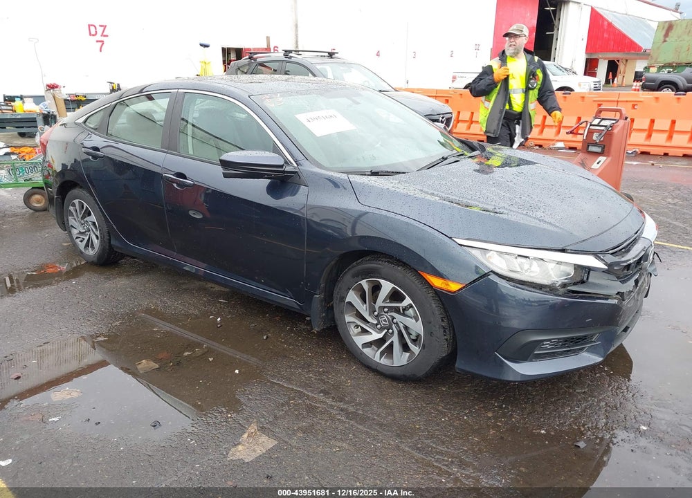 2018 HONDA CIVIC EX VIN: 2HGFC2F79JH610589
