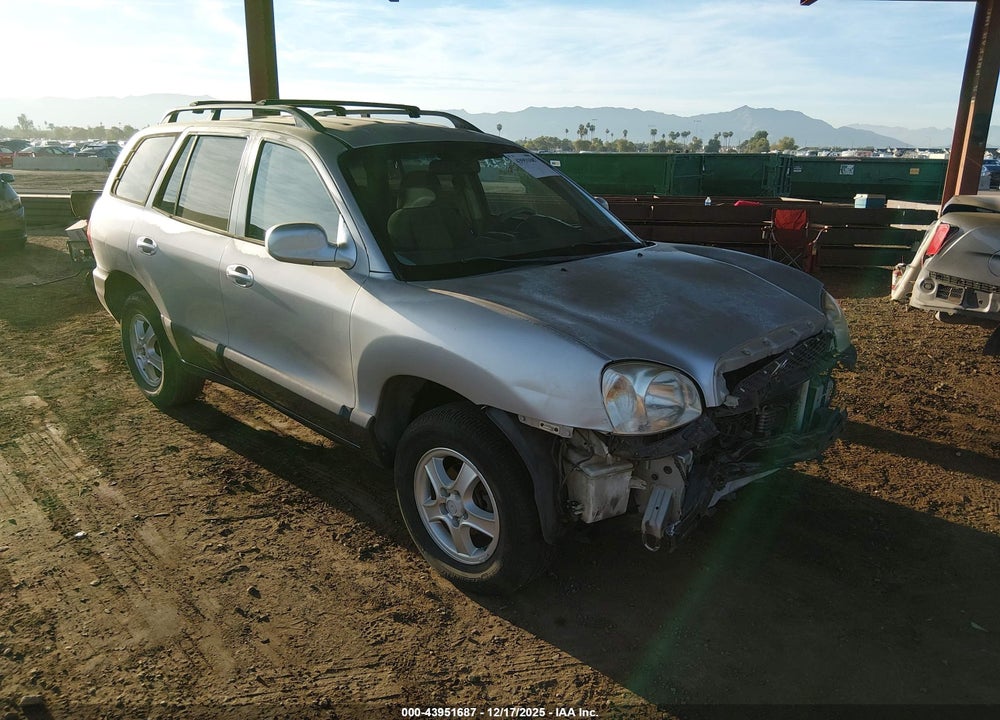 2003 HYUNDAI SANTA FE VIN: KM8SB12B63U510482