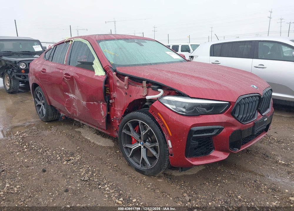 2022 BMW X6 XDRIVE40I VIN: 5UXCY6C08N9M30719