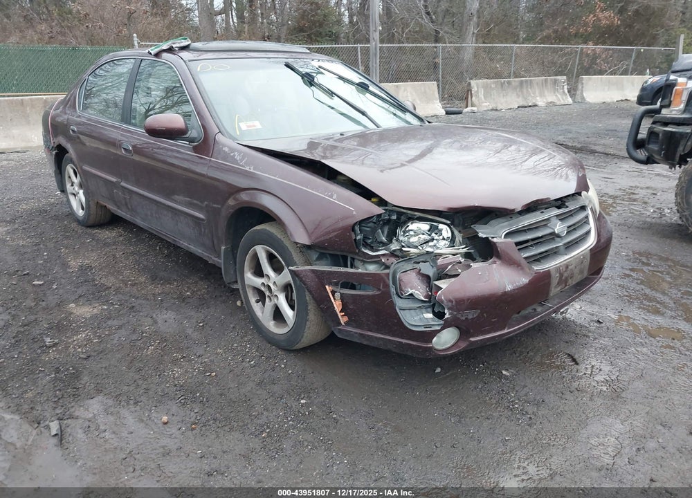 2000 NISSAN MAXIMA GLE/GXE/SE VIN: JN1CA31A9YT214565