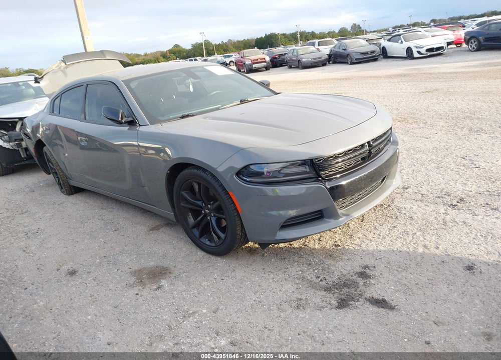 2018 DODGE CHARGER SXT RWD VIN: 2C3CDXBGXJH297607