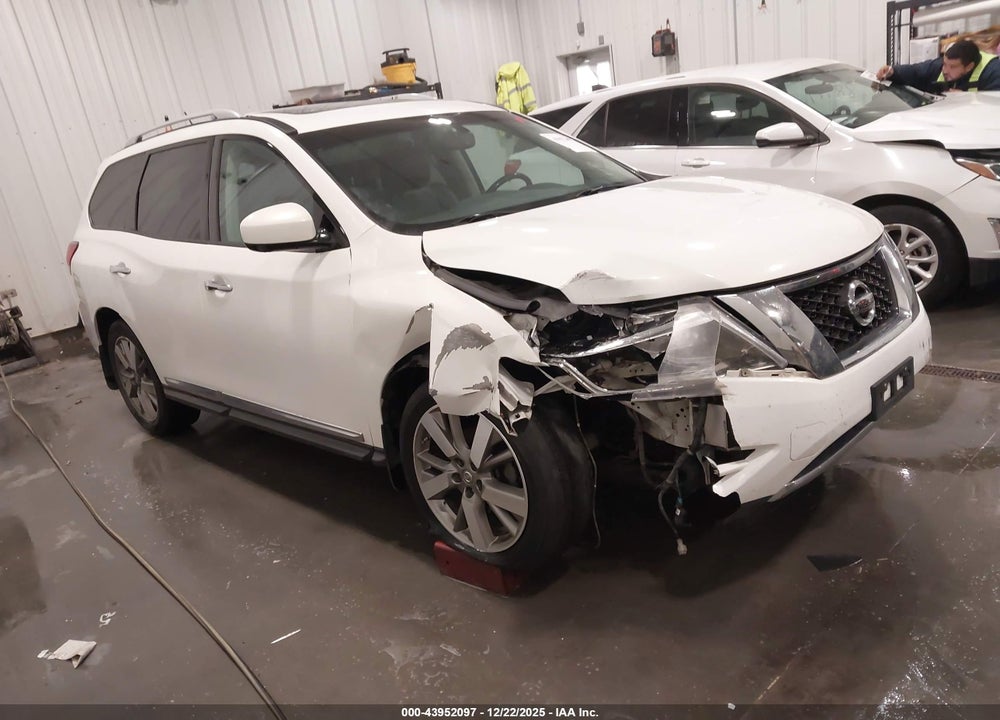 2014 NISSAN PATHFINDER PLATINUM VIN: 5N1AR2MNXEC642528