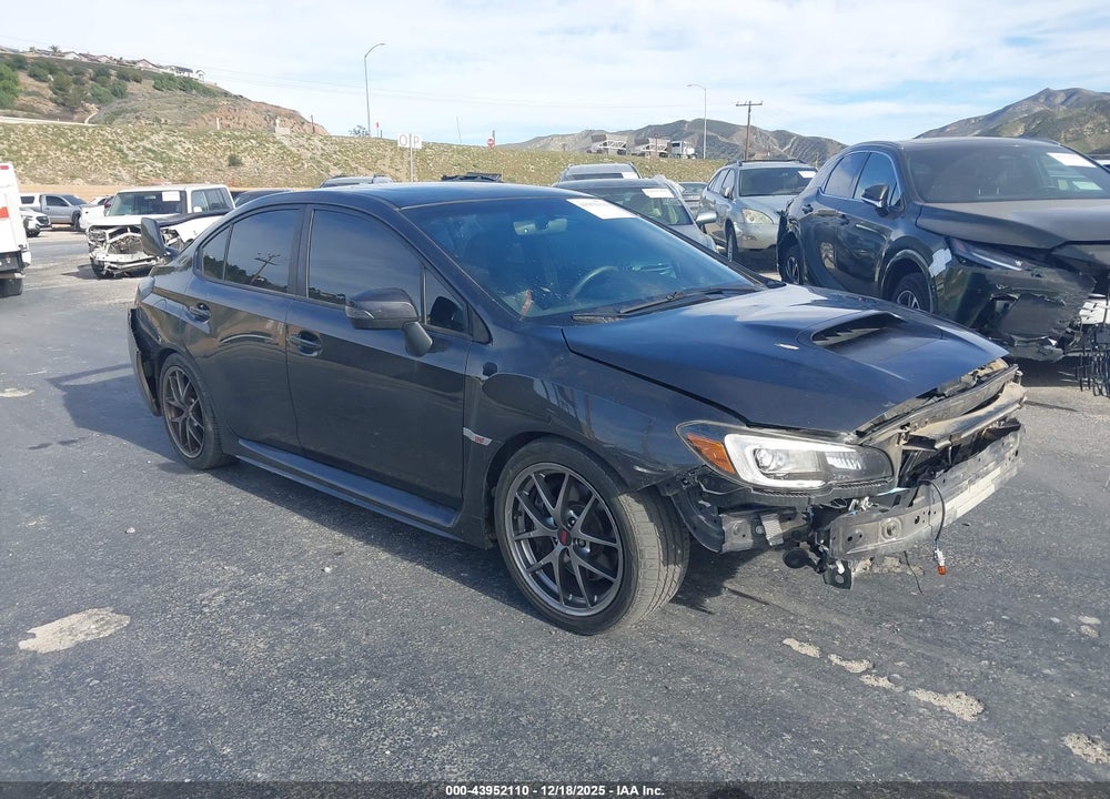2017 SUBARU WRX STI LIMITED VIN: JF1VA2Y65H9842028