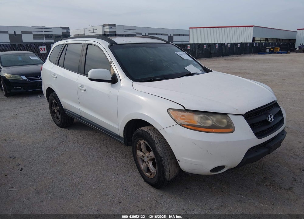 2008 HYUNDAI SANTA FE GLS VIN: 5NMSG13D18H194221