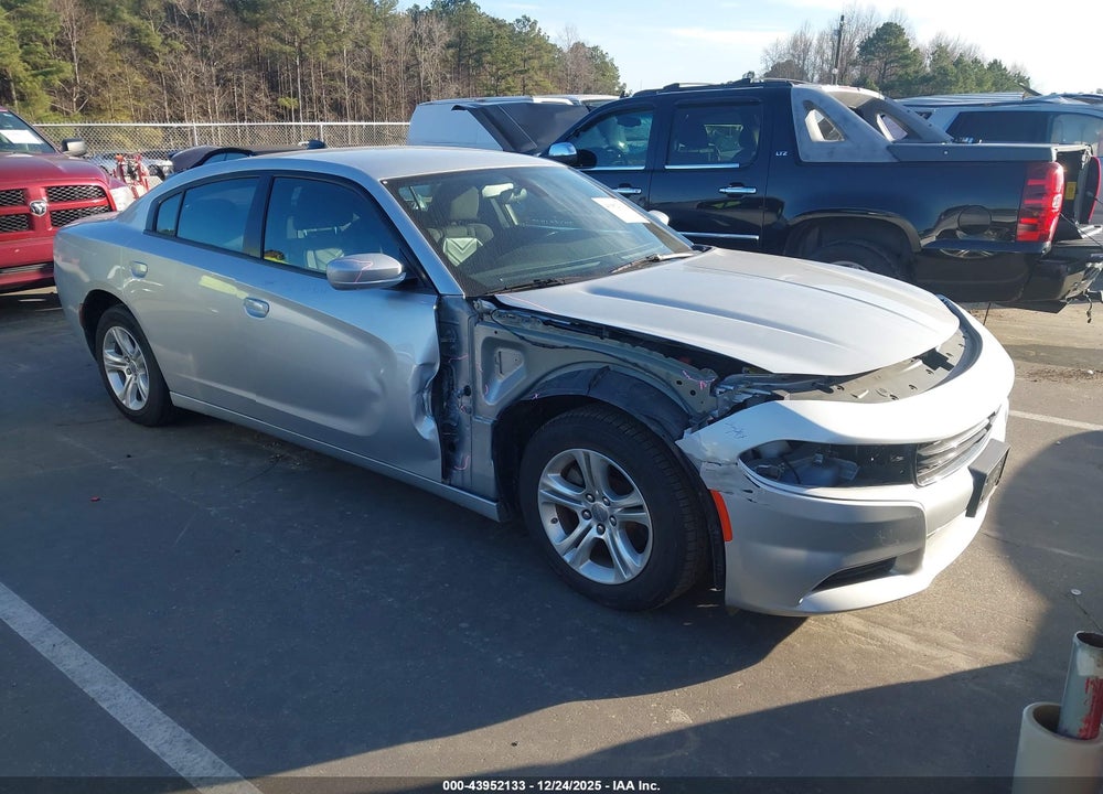 2022 DODGE CHARGER SXT RWD VIN: 2C3CDXBG0NH207824