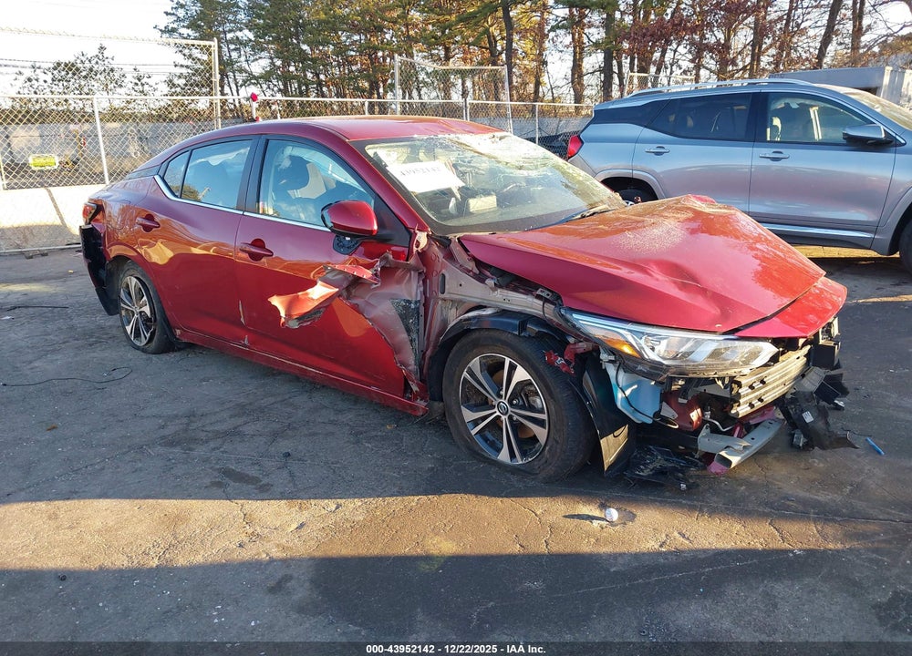 2022 NISSAN SENTRA SV XTRONIC CVT VIN: 3N1AB8CV7NY299216