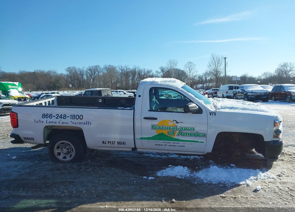 2016 CHEVROLET SILVERADO 1500 WT VIN: 1GCNCNEH2GZ369912