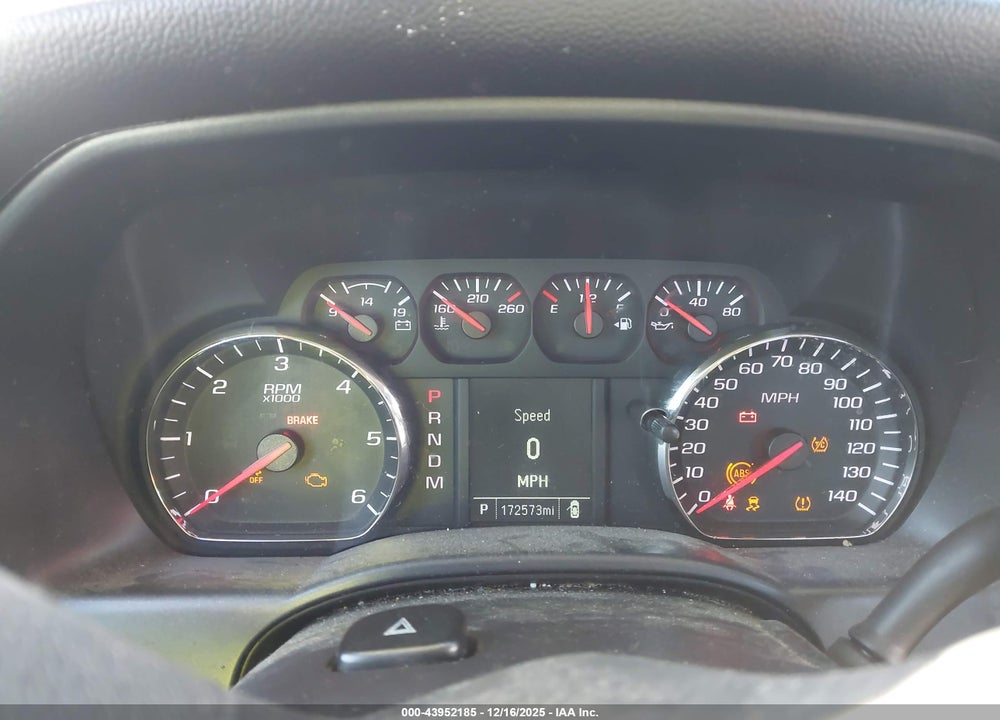 2016 CHEVROLET SILVERADO 1500 WT VIN: 1GCNCNEH2GZ369912