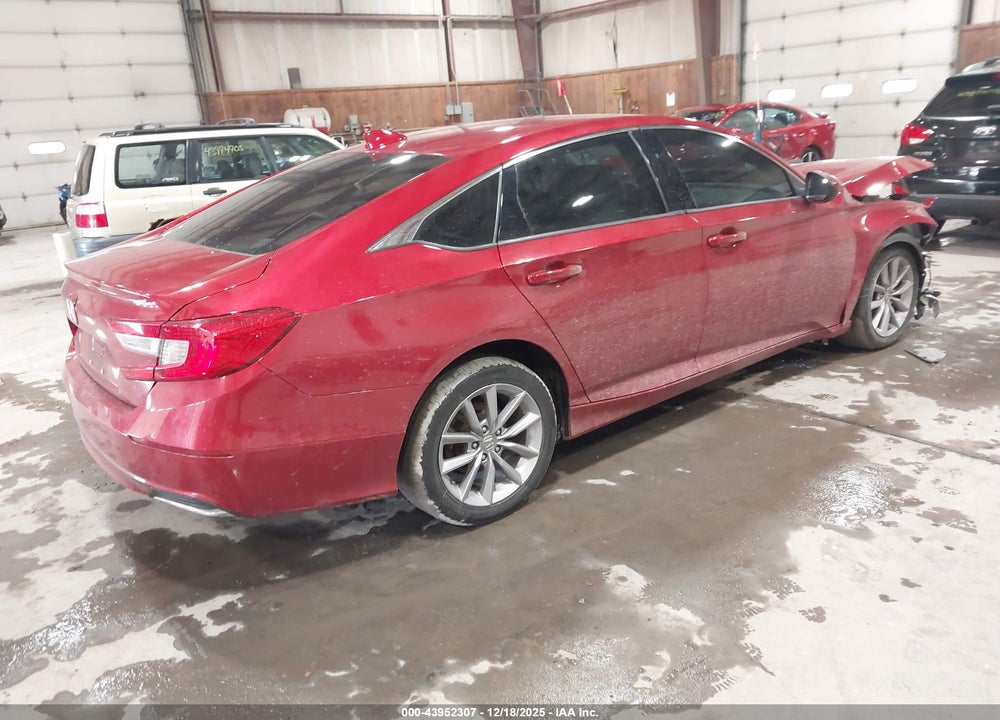 2021 HONDA ACCORD LX VIN: 1HGCV1F19MA030992