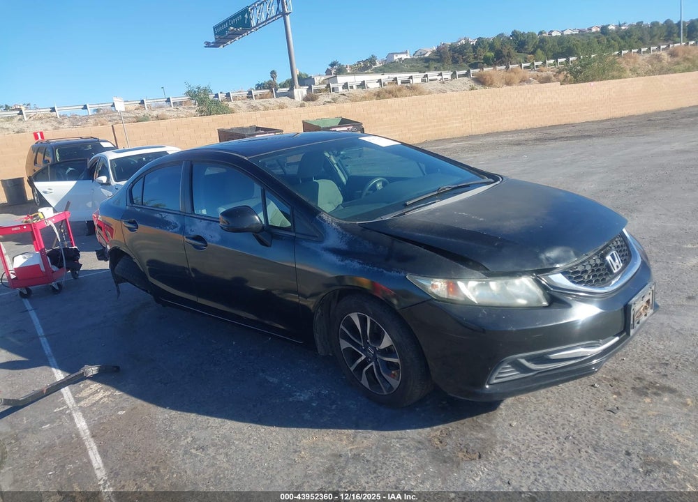 2013 HONDA CIVIC EX VIN: 2HGFB2F87DH533205