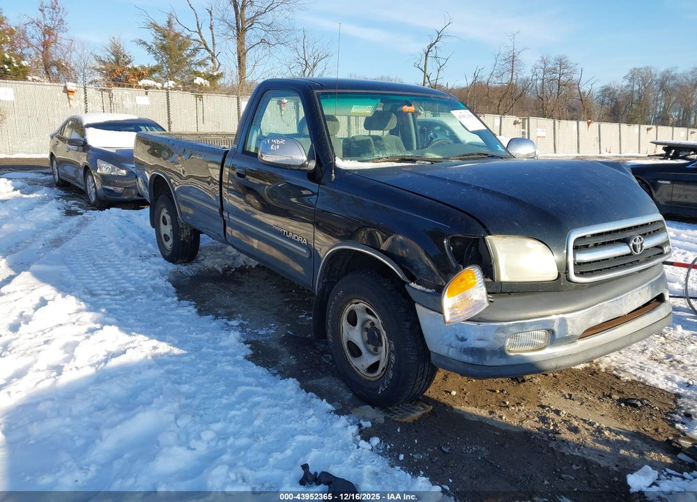 2002 TOYOTA TUNDRA SR5 V8 VIN: 5TBKT44122S324439