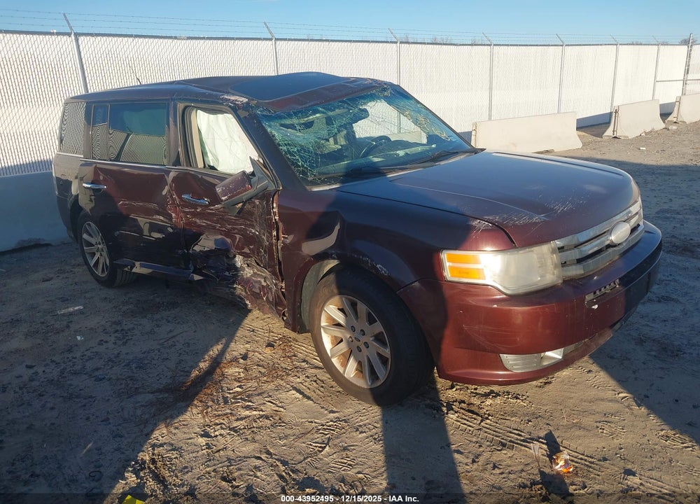 2012 FORD FLEX SEL VIN: 2FMGK5CC9CBD03014