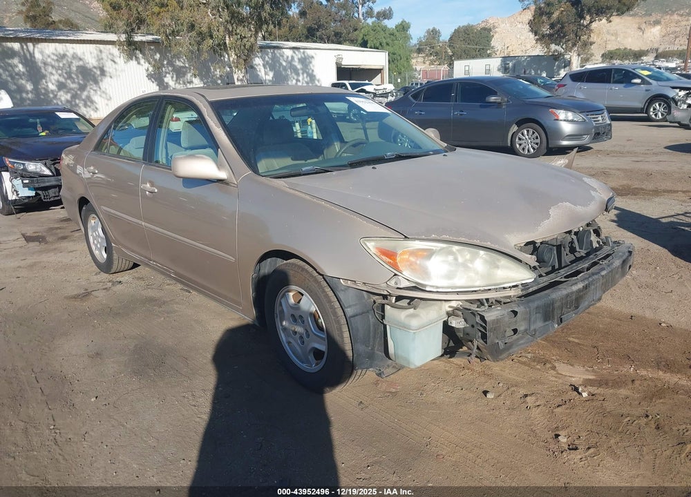 2002 TOYOTA CAMRY LE V6 VIN: 4T1BF30K62U014714