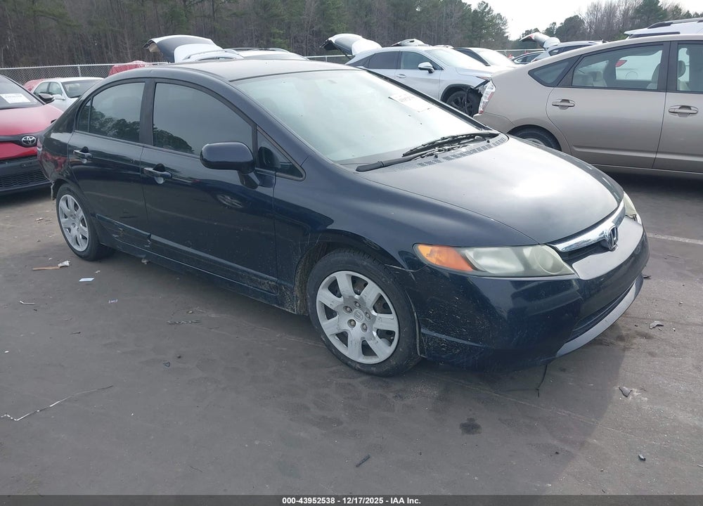 2008 HONDA CIVIC LX VIN: 1HGFA16518L098807