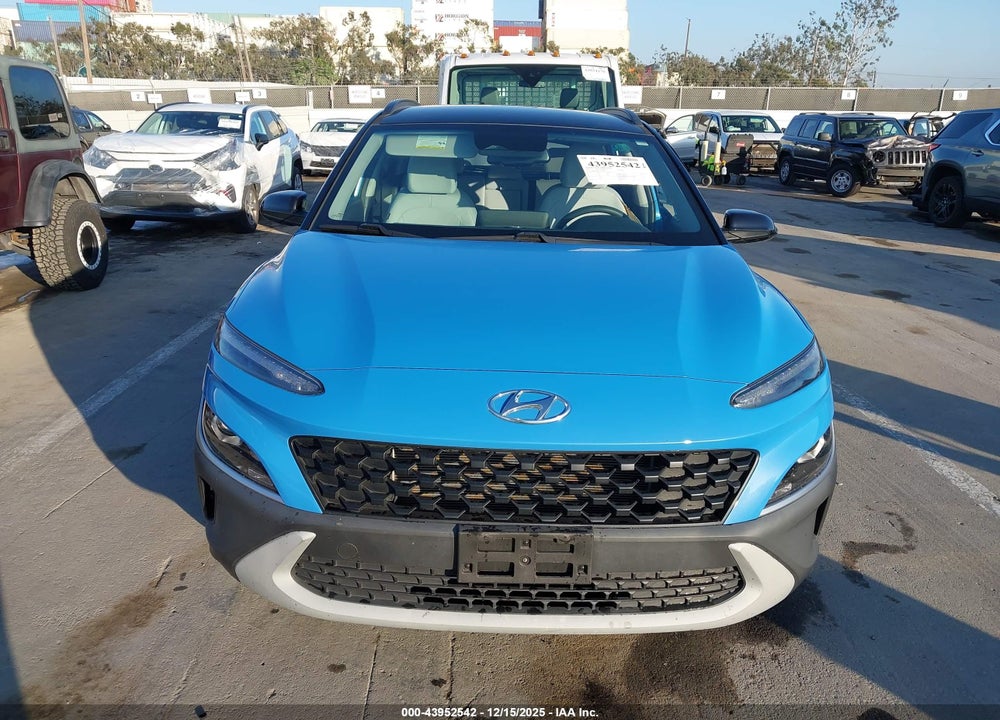 2022 HYUNDAI KONA SEL VIN: KM8K62AB5NU765462