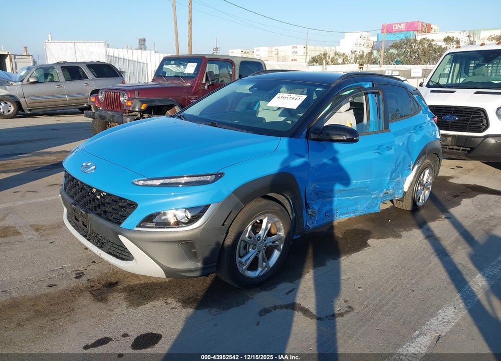 2022 HYUNDAI KONA SEL VIN: KM8K62AB5NU765462