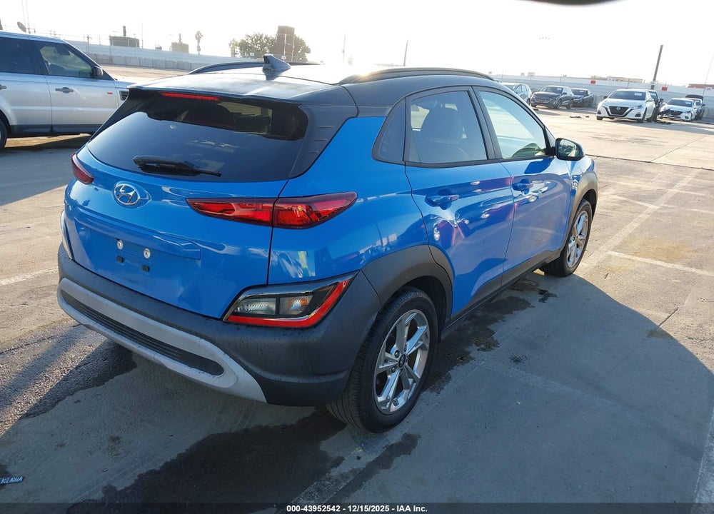 2022 HYUNDAI KONA SEL VIN: KM8K62AB5NU765462