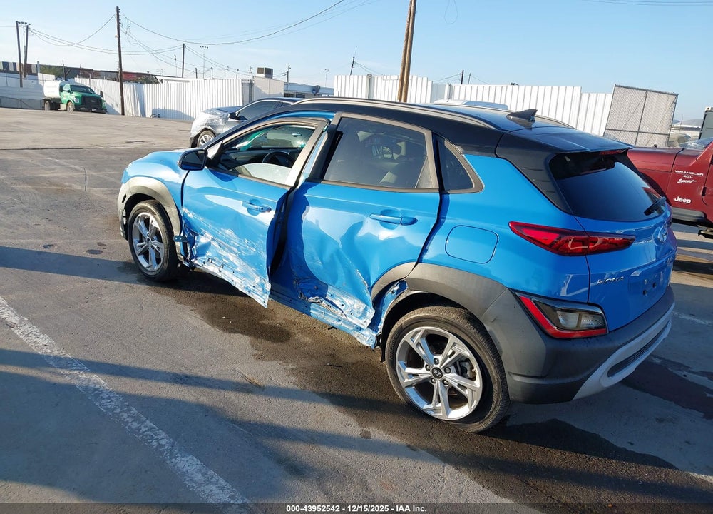 2022 HYUNDAI KONA SEL VIN: KM8K62AB5NU765462
