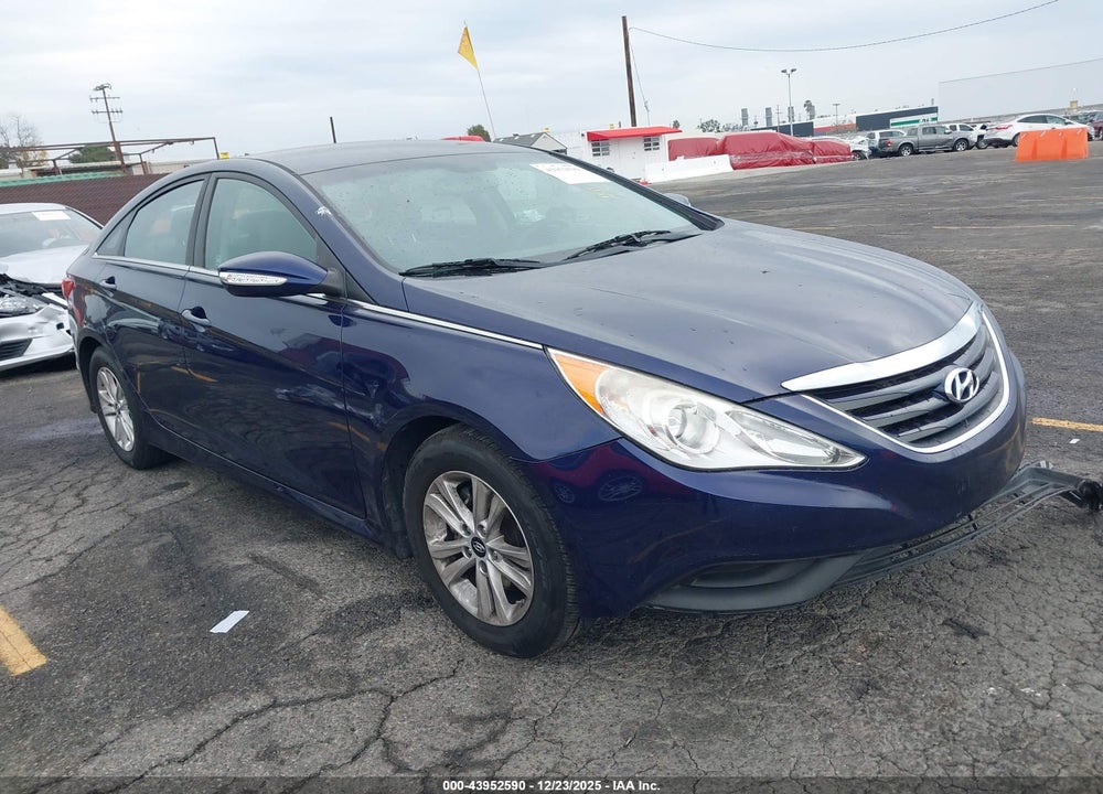2014 HYUNDAI SONATA GLS VIN: 5NPEB4AC5EH837076
