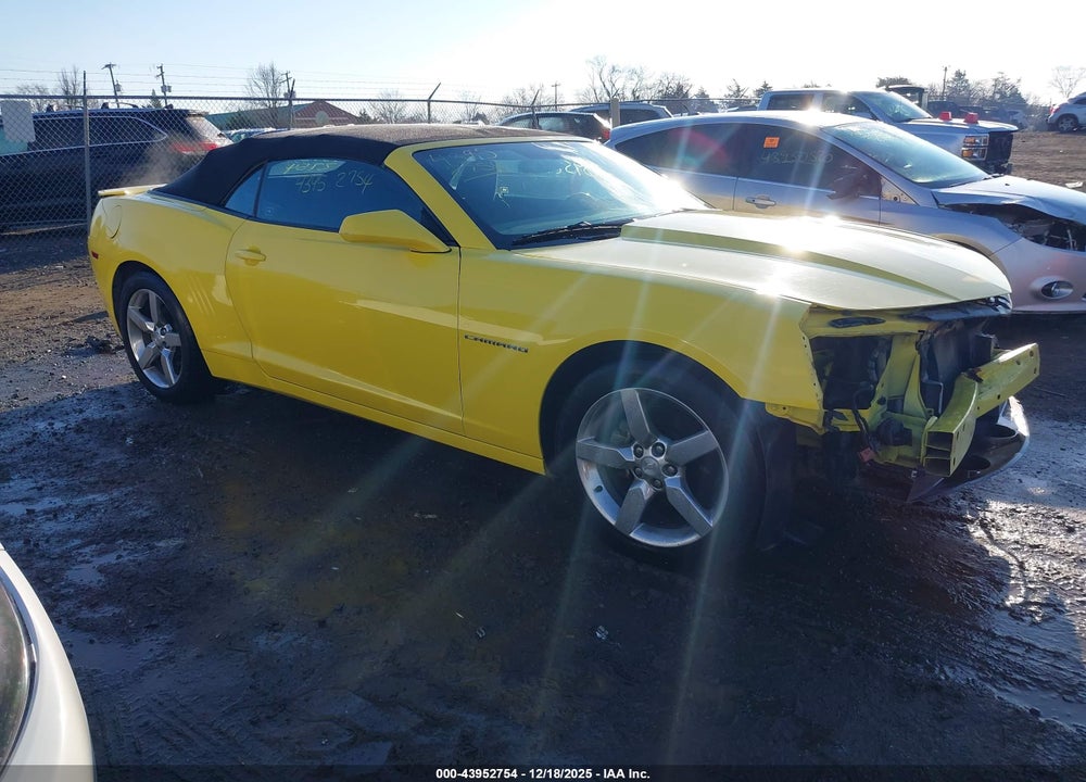 2014 CHEVROLET CAMARO 1LT VIN: 2G1FB3D36E9292270