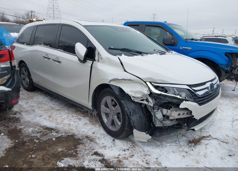 2019 HONDA ODYSSEY EX-L VIN: 5FNRL6H74KB056286