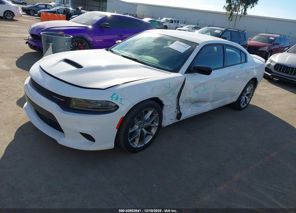 2023 DODGE CHARGER GT VIN: 2C3CDXHG7PH553346