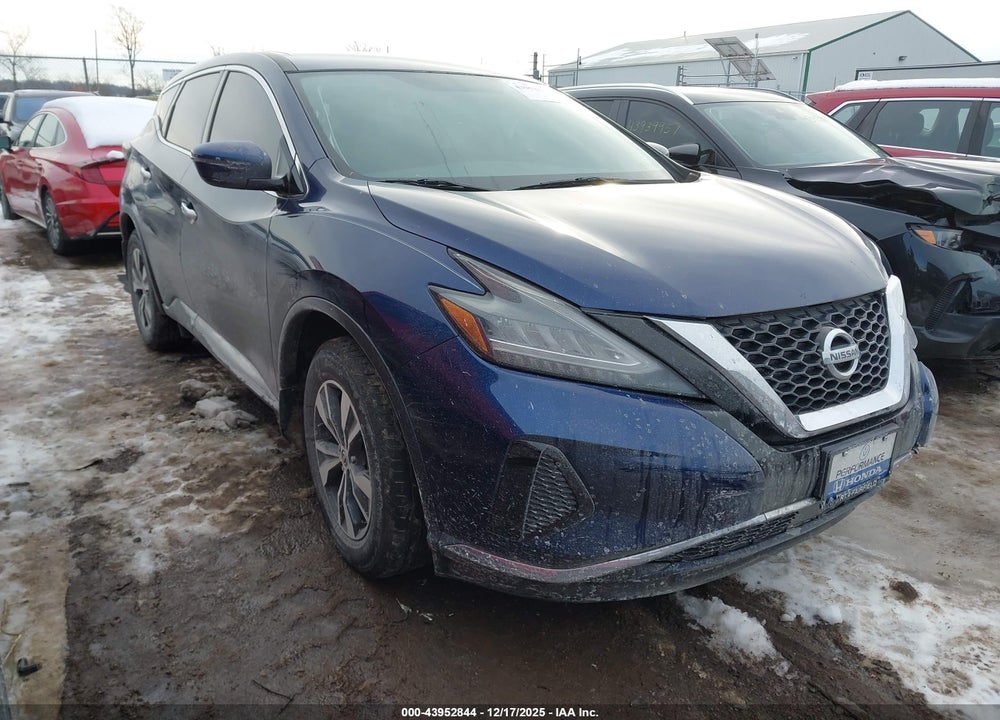 2019 NISSAN MURANO S VIN: 5N1AZ2MS5KN153315