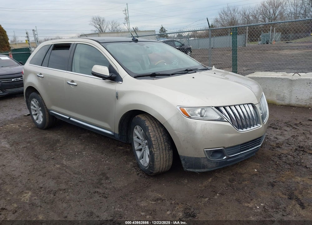 2011 LINCOLN MKX VIN: 2LMDJ8JK4BBJ27316