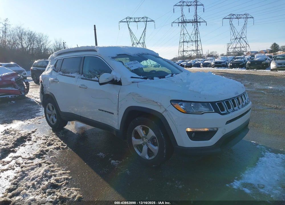 2018 JEEP COMPASS LATITUDE FWD VIN: 3C4NJCBB8JT495054